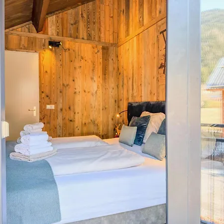 Alpenchalet Nockblick Am Afritzer シャレー *